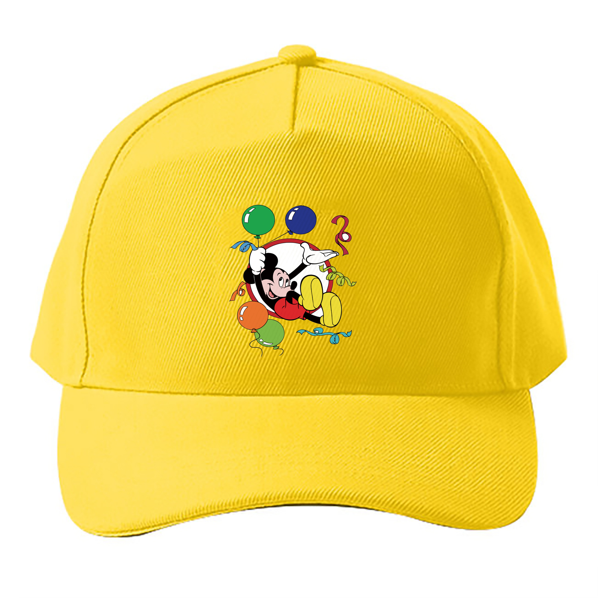 （画像用） ミッキーマウス Mickey Mouse ベースボールキャップ 綿100％ 男女兼用 帽子 スポーツ